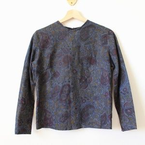 Vintage Aronow Originals Patterned Top